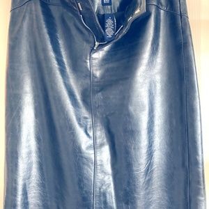 Leather Skirt